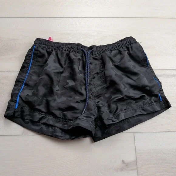 AussieBum Zoom Swim Trunk Shorts Mens Large Camo Camouflage 2" Mesh Lined - Picture 1 of 12